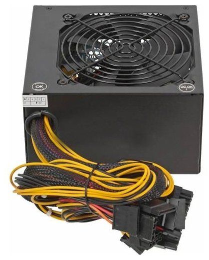 Блок питания ATX 600W Hipro HIPO DIGI HPA-600W <2xMolex/4xSATA/2x(6+2pin)/120mm/APFC> RTL