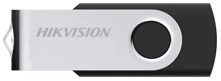 Флеш диск USB2.0 64Gb Hikvision M200S <черный/пластик> (HS-USB-M200S/64G)