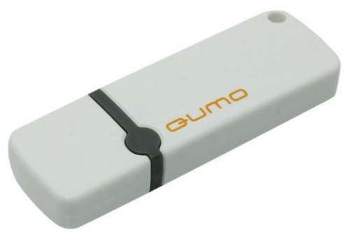 Флеш диск USB2.0 16Gb Qumo Optiva-02 (белый/пластик/колпачок) (QM16GUD-OP2-white)