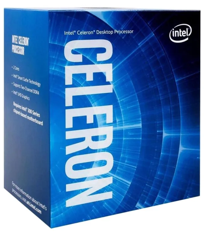 Процессор 1200 Intel Celeron G5905 CometLake (2C/2T/3.5GHz/4Mb/Intel UHD610/14nm/58W) BOX
