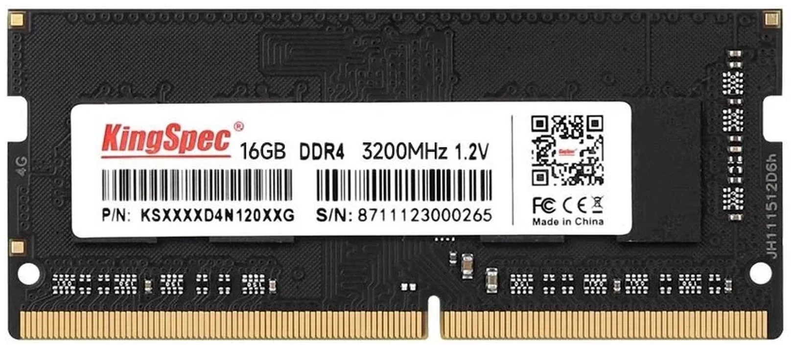 Память SO-DDR4 16Gb 3200MHz Kingspec CL17 (KS3200D4N12016G)