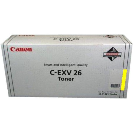Тонер Canon C-EXV26 Yellow к к IRC-1021/1022/1028, рес. 6000 стр. <плохая упаковка>