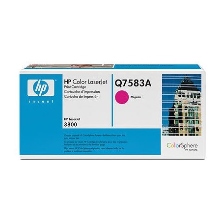 Тонер-картридж HP Q7583A Magenta к CLJ CP3505/3800, рес. 6000 стр. <вскрытая упаковка> <оригинал>