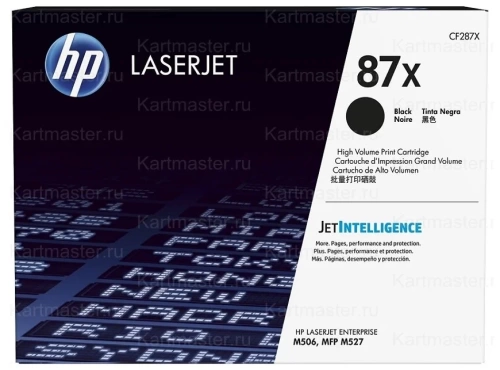 Тонер-картридж HP CF287X черный HP LaserJet Ent M506/M527 ресурс 18000стр. (Совм) Sakura