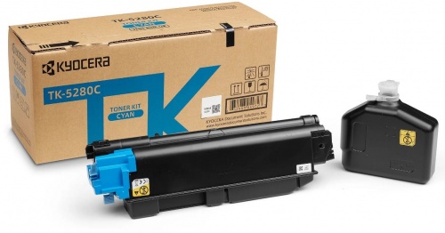 Тонер-картридж Kyocera TK-5280C для P6235cdn/M6635cidn Cyan (11000 стр) <оригинал>