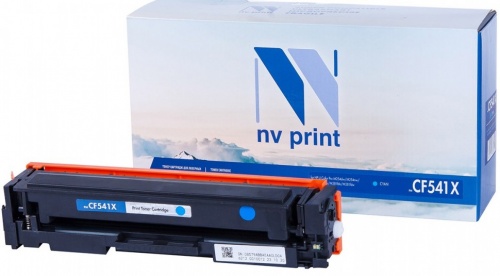 Тонер-картридж HP CF541X (Cyan) для M254/M280/M281, ресурс 2500 стр (5%), (Совм), NV-Print