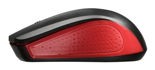 Мышь Oklick 485MW <оптическая/1200dpi/3кнопки/беспроводная/черно-красный/2xAAA/USB>