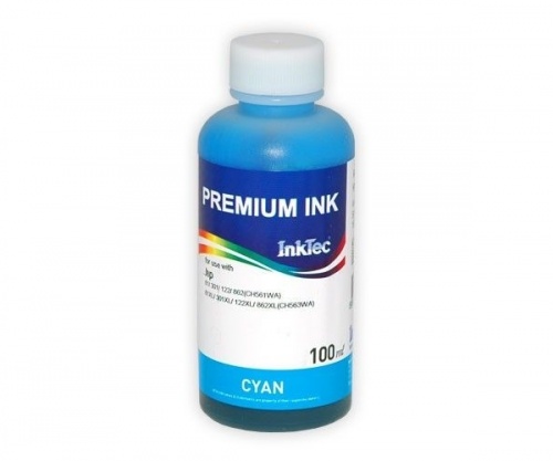 Чернила InkTec H1061-100MC Cyan для HP HP CH561WA/CH563WA, (100мл)