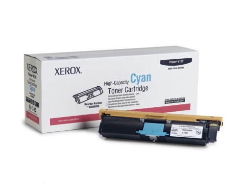 Тонер-картридж Xerox к Phaser 6120 (113R00693) (Cyan), ресурс 4500 стр.