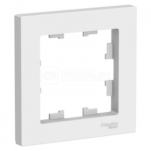 Рамка для розетки Schneider Electric 1 Atlas Design белый