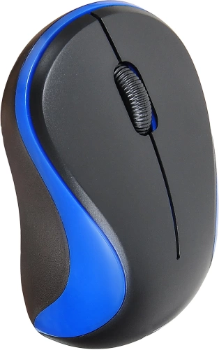 Мышь Oklick 605SW <беспроводная (радио)/оптическая/1200dpi/2кнопки/USB/черный-синий>