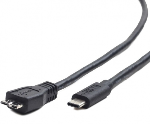 Кабель USB3.0 (microBM) - USB3.1(Type-C) 1,0м Gembird (CCP-USB3-mBMCM-1M) Кабель USB3.0 (microBM) - USB3.1(Type-C) 1,0м Gembird (CCP-USB3-mBMCM-1M)