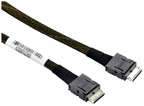 Кабель OCuLink Supermicro CBL-SAST-0847 (SFF-8611<->SFF-8611/0.76m)