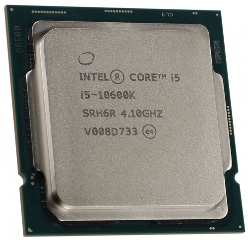 Процессор 1200 Intel Core i5 10600K CometLake (6C/12T/4.1-4.8GHz/12Mb/Intel UHD630/14nm/95W) OEM
