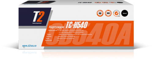 Тонер-картридж HP CB540A/716bk черный для CM1312/CP1215/1515/1518/Canon MF8030/ MF8030cn/ MF8050 (2300стр.), совм, T2