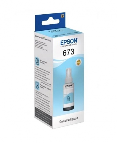 Чернила Epson T6735 light cyan для L800/L1800 (70 мл) (C13T673598/C13T67354A)