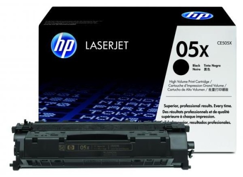 Тонер-картридж HP CE505X к LJ P2055d/P2055dn, ресурс 6500 стр. (5%) <оригинал>