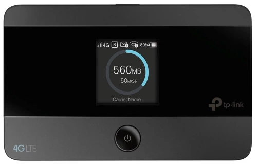 Мобильный роутер TP-Link M7350 (4G LTE/N300/2.4GHz/20dBm/microSD/microUSB/SIM/2000mAh съемный)
