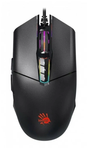 Мышь A4tech Bloody J90s <провод/оптическая/8000dpi/12кнопок/MTBF 20млн клик/1,8м/USB/черный>