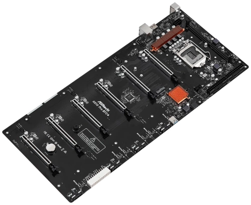 Мат.плата 1200 H510 PRO BTC+ Asrock (1xDDR4/1xM.2/6xPCI-Ex16(16-1-1-1-1-1)/HDMI) встроенный синхронизатор БП, возможность использования без райзеров. Мат.плата 1200 H510 PRO BTC+ Asrock (1xDDR4/1xM.2/6xPCI-Ex16(16-1-1-1-1-1)/HDMI) встроенный синхронизатор БП, возможность использования без райзеров.