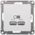 Розетка Atlas Design <белый/1,05А/1порт/USB> Розетка Atlas Design <белый/1,05А/1порт/USB>
