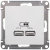 Розетка Atlas Design <белый/1,05А/1порт/USB> Розетка Atlas Design <белый/1,05А/1порт/USB>