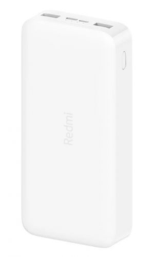 Портативный аккумулятор Xiaomi Redmi Power Bank Fast Charge <20000mah/2xUSB/3.6A/белый>