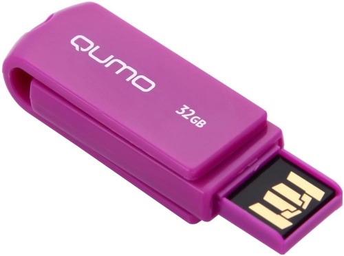 Флеш диск USB2.0 32Gb Qumo Twist Fandango фанданго