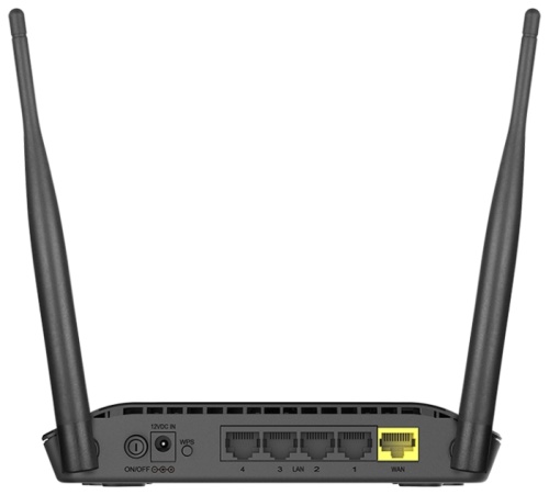Маршрутизатор D-Link DIR-615S <802.11n 300Mbps/2.4Mhz/15dBM/2x5dBi/4x100Mbps/VPN/MIMO2x2>