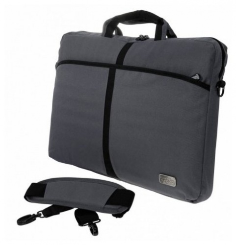 Сумка для ноутбука 17" PC PET 600D (PCP-A1117GY) <серая/нейлон>