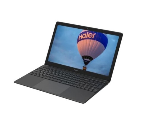 Ноутбук 15.6" (C-N3350/4Gb/256Gb/noDVD/Intel HD500/Black/FullHD IPS/DOS) Haier U156 (TD0030552RU)
