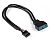 Кабель-переходник USB 2.0-USB 3.0 ExeGate EX-CC-U3U2-0.3 (9pin(F)/19pin(M), 0,3м/EX284940RUS) Кабель-переходник USB 2.0-USB 3.0 ExeGate EX-CC-U3U2-0.3 (9pin(F)/19pin(M), 0,3м/EX284940RUS)