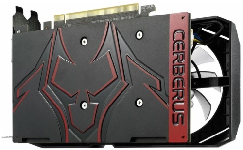 Видеокарта 4Gb GTX1050Ti Asus Cerberus 128bit/GDDR5/DVI-D/HDMI/DP/75W/RTL (CERBERUS-GTX1050TI-A4G)