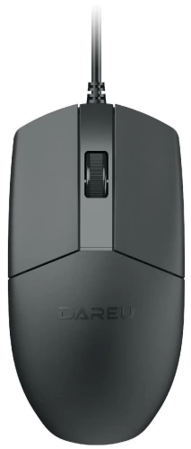 Клавиатура+мышь Dareu MK185 Black ver2 <провод USB клав (LK185/104кл/1,8м)+мышь (LM103/1,8м) черный>