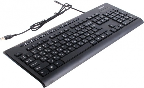 Клавиатура A4 KD-800 X-Slim <чёрная/115+11клавиш/USB>