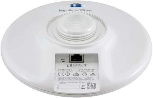 Точка доступа Ubiquiti NanoBeam 5AC Gen2 <802.11ac/5Ghz/25dBm/19dBi/WPA2/до 15км>