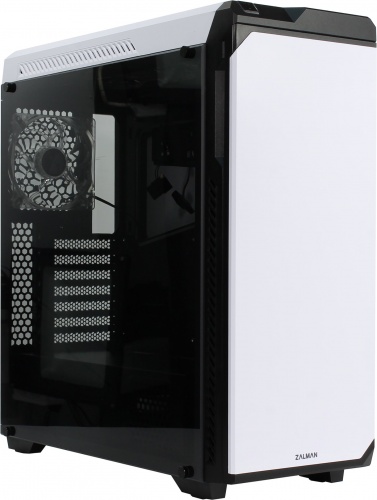 Корпус ATX Zalman Z9 NEO Plus <white/без БП/3x5,25"/5x3,5"/4xUSB2.0/fan 4x120mm/slot 120/140mm/LED>