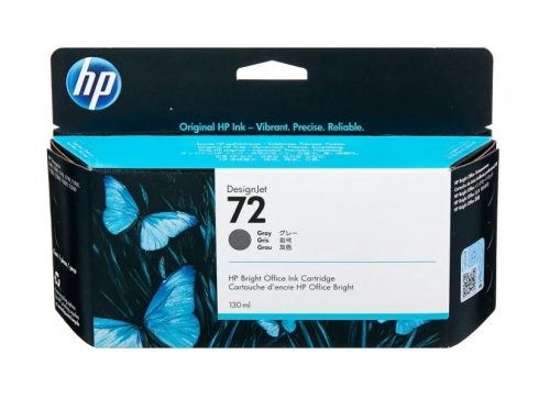 Картридж HP C9374A (№72, Grey) к Designjet T1100/T610/T790, 130 мл, ресурс 1500 стр. <оригинал>