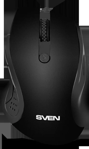 Мышь SVEN RX-113  (5+1кл. 800-2000DPI,  Soft Touch, каб. 1,5м, блист.)