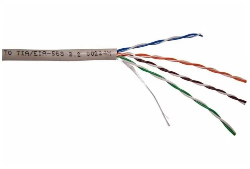 Кабель UTP, 4 пары, категория 5e, CCA, бухта 305м Lanmaster NewMax (NM-UTP5E4PR-CCA)