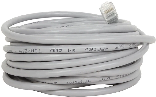 Патч-корд UTP кат. 6,  7.5м CCA Telecom серый (NA102-UTP-C6-7.5M)