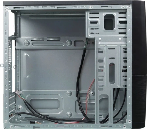 Корпус LinkWorld 727-21 (2) IRU черный без БП mATX 2xUSB3.0 audio (плохая упаковка)