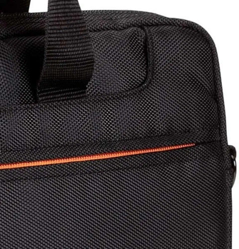 Сумка для ноутбука 15.6" Riva 8033 черный/оранжевый полиэстер