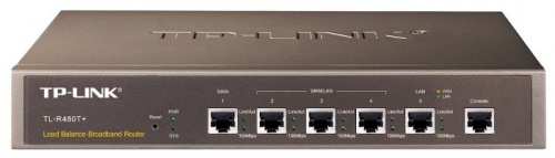 Маршрутизатор TP-Link TL-R480T+ (5x100Mbit/Console/30k сессий)