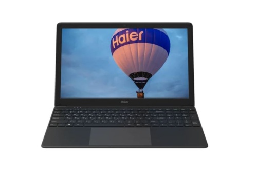 Ноутбук 15.6" (C-N3350/4Gb/256Gb/noDVD/Intel HD500/Black/FullHD IPS/DOS) Haier U156 (TD0030552RU)