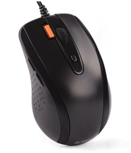 Мышь A4Tech V-Track Padless N-70FX <провод/оптическая/1600dpi/7 кнопок/V-Track/1.5м/USB/черный>