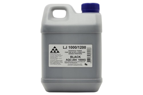 Тонер HP LJ 1000/1200/1300, Canon LBP3200 (кан, 1кг) AQC-Россия; AQC-204