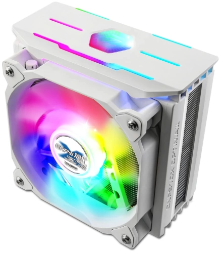 Вентилятор Soc All Zalman CNPS10X Optima II White RGB (Al+Cu/120fan/800-1500rpm/27dB/4pin/180W)