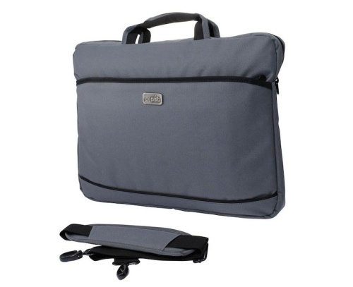 Сумка для ноутбука 17" PC PET 600D (PCP-A1117GY) <серая/нейлон>