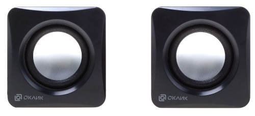 Колонки 2.0 Oklick OK-330 <2x3Вт/ 90Гц-20КГц/ пластик/ USB/ черный> Колонки 2.0 Oklick OK-330 <2x3Вт/ 90Гц-20КГц/ пластик/ USB/ черный>